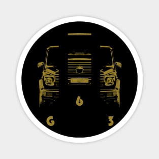 G63 g class simple gold sketch Magnet